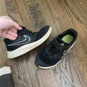 Nike kids Black and White Sneakers